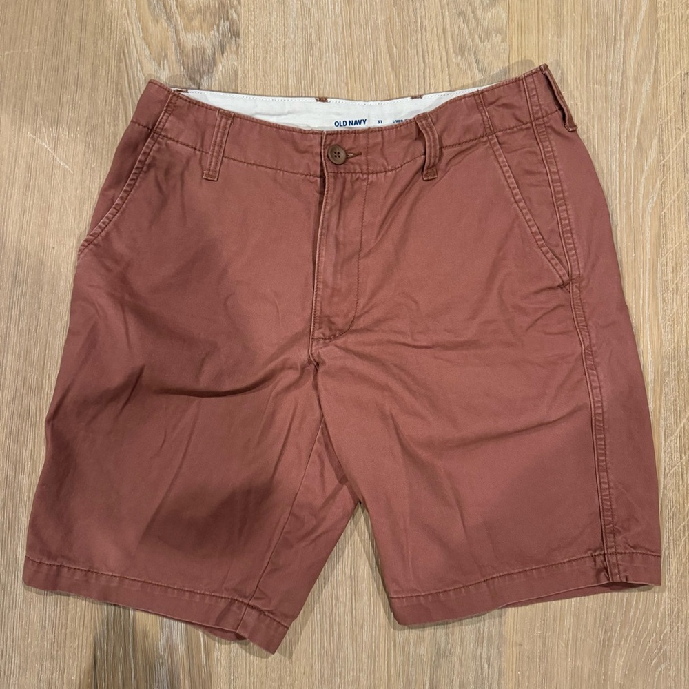 salmon colored shorts for men